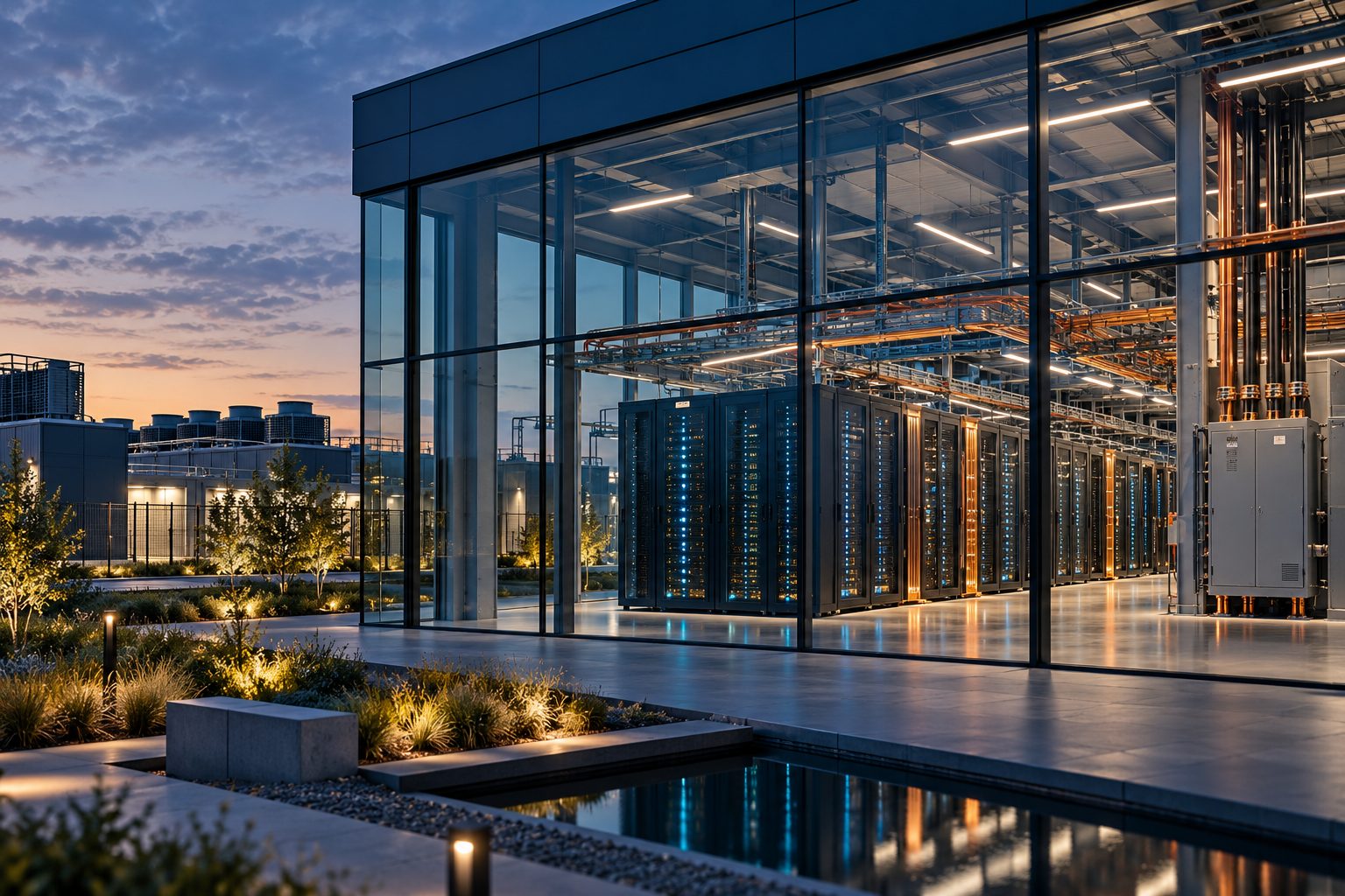 European industrial control systems and data-centre infrastructure supporting artificial intelligence workloads.