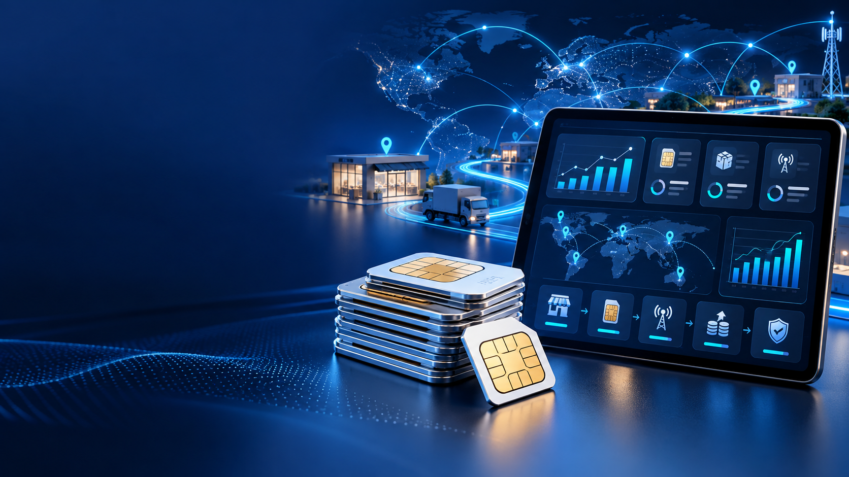 SIM Distribution Management System